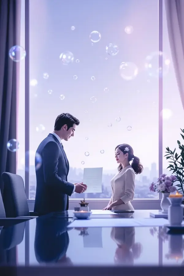 红果网《冷面总裁宠上天》封面